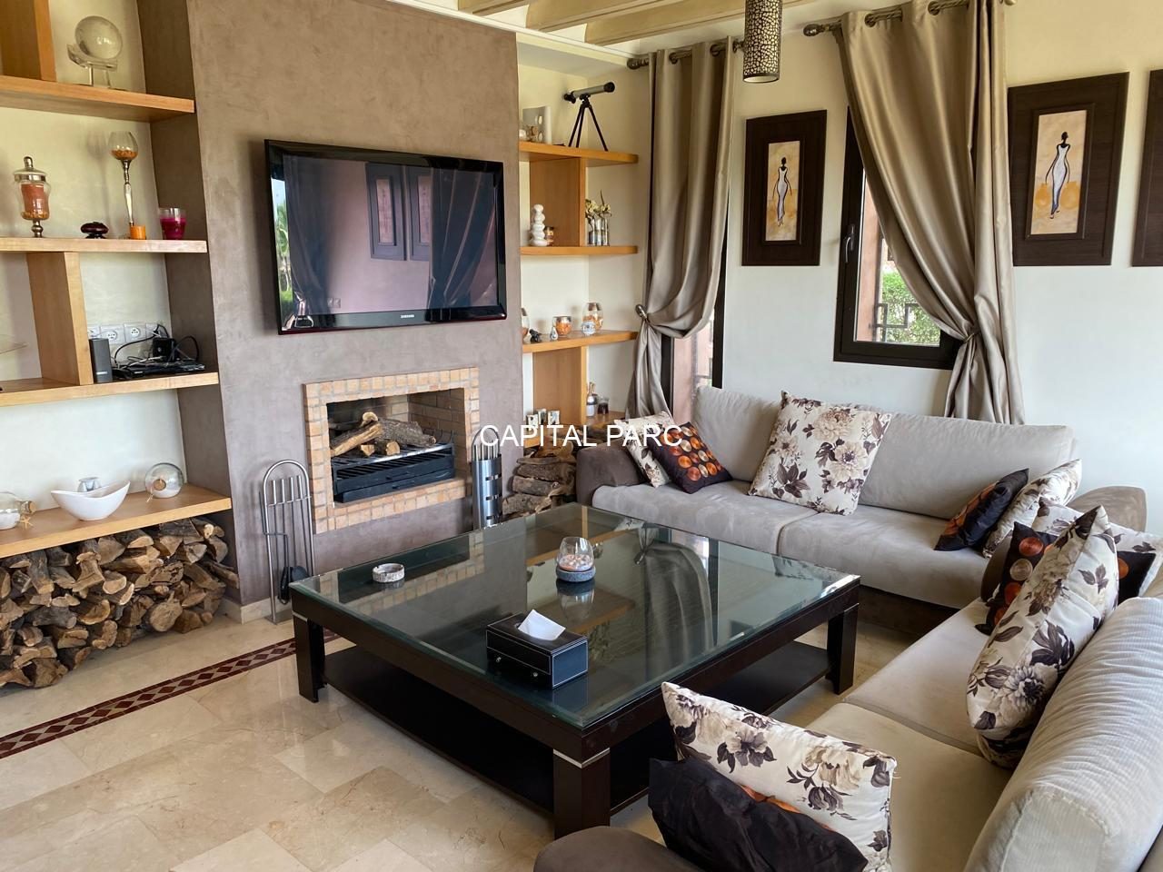 Appartement meublé 154 m² 2 ch. RDC à louer Marrakech — Appartement meublé, Marrakech