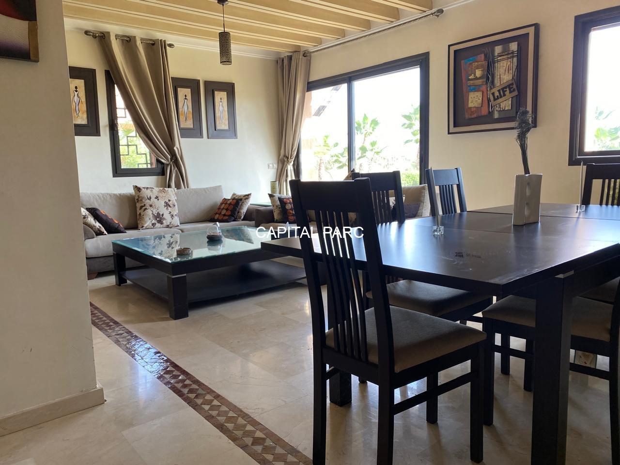 Appartement meublé 154 m² 2 ch. RDC à louer Marrakech — miniature 2