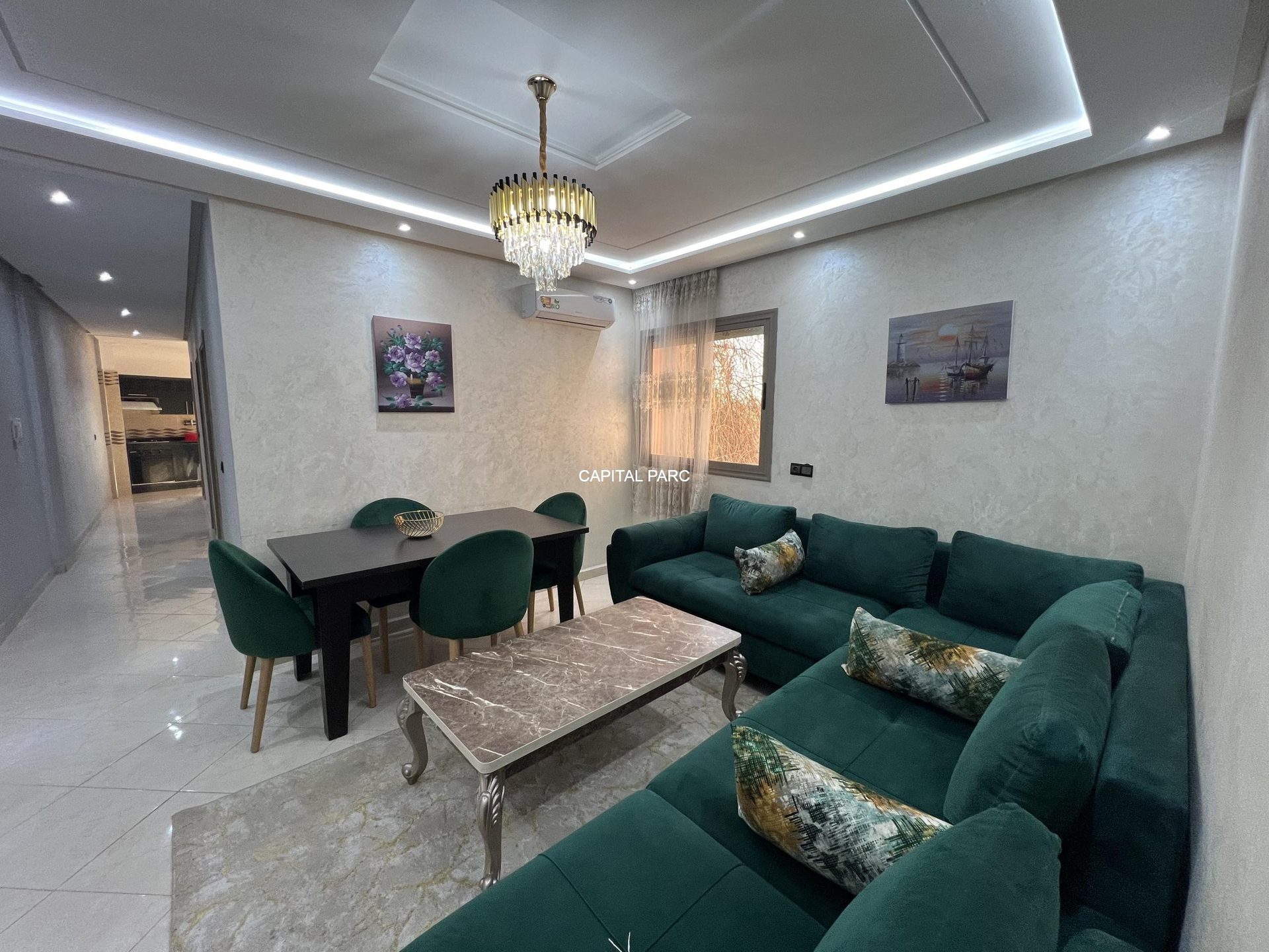 Appartement meublé 66 m² avec terrasse à louer El Ghoul, Marrakech — miniature 4