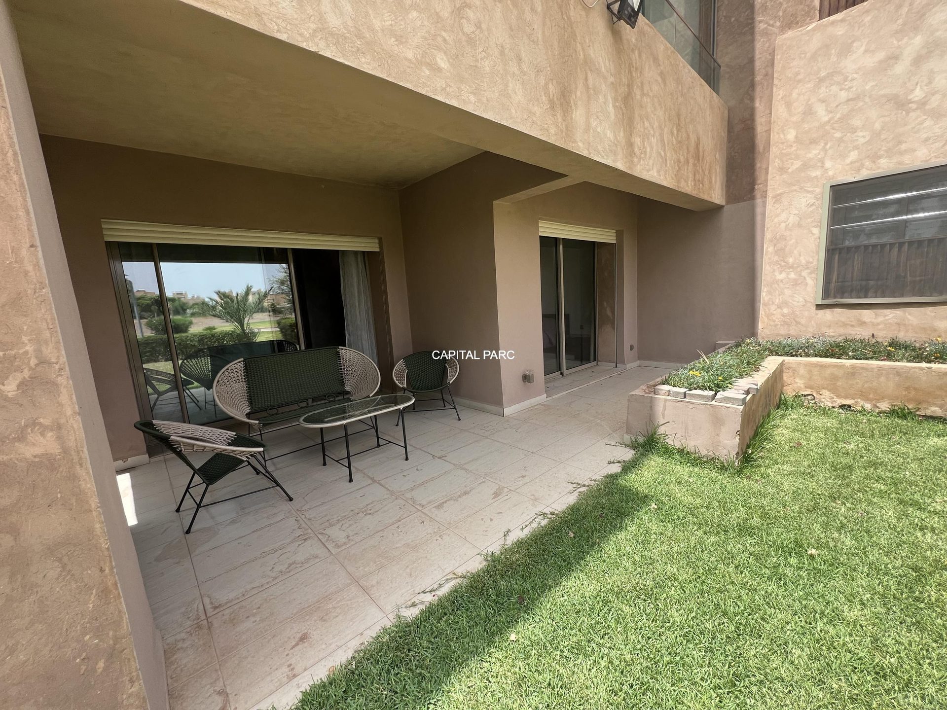Appart. RDC 115 m² 2 ch. à louer, Mechouar Kasbah Marrakech — Appartement, Marrakech