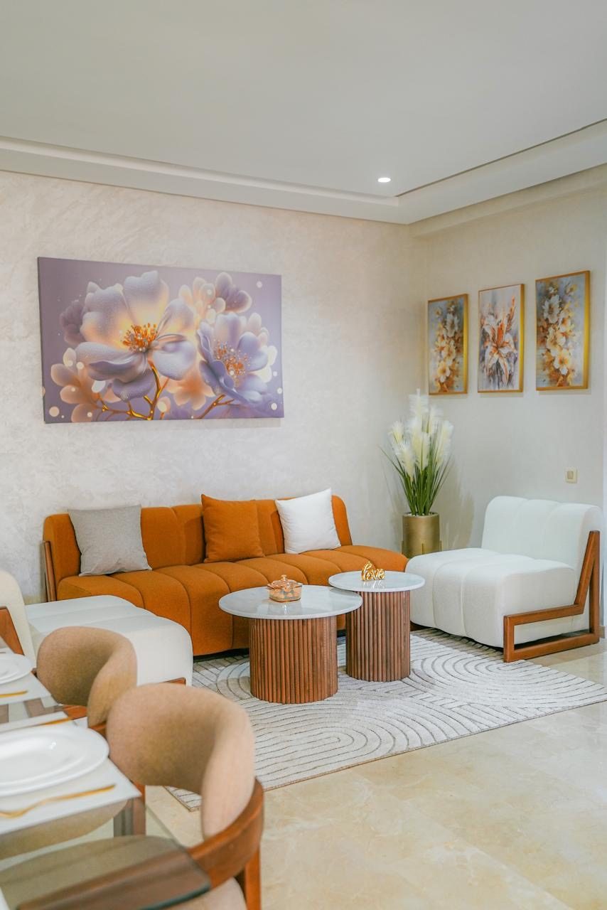 Appartement meublé 100 m² à louer, Rte Casablanca Marrakech — Appartement meublé, Marrakech