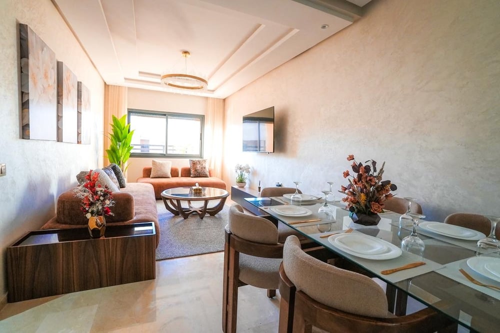 Appartement meublé 100 m² à louer, Rte Casablanca Marrakech — photo 12