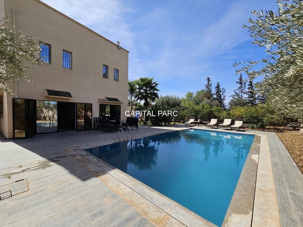 Maison 3 ch. avec piscine, 300 m² à louer, Route de Fès, Marrakech — photo 2