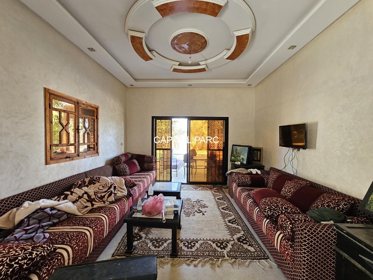 Maison 3 ch. avec piscine, 300 m² à louer, Route de Fès, Marrakech — miniature 3