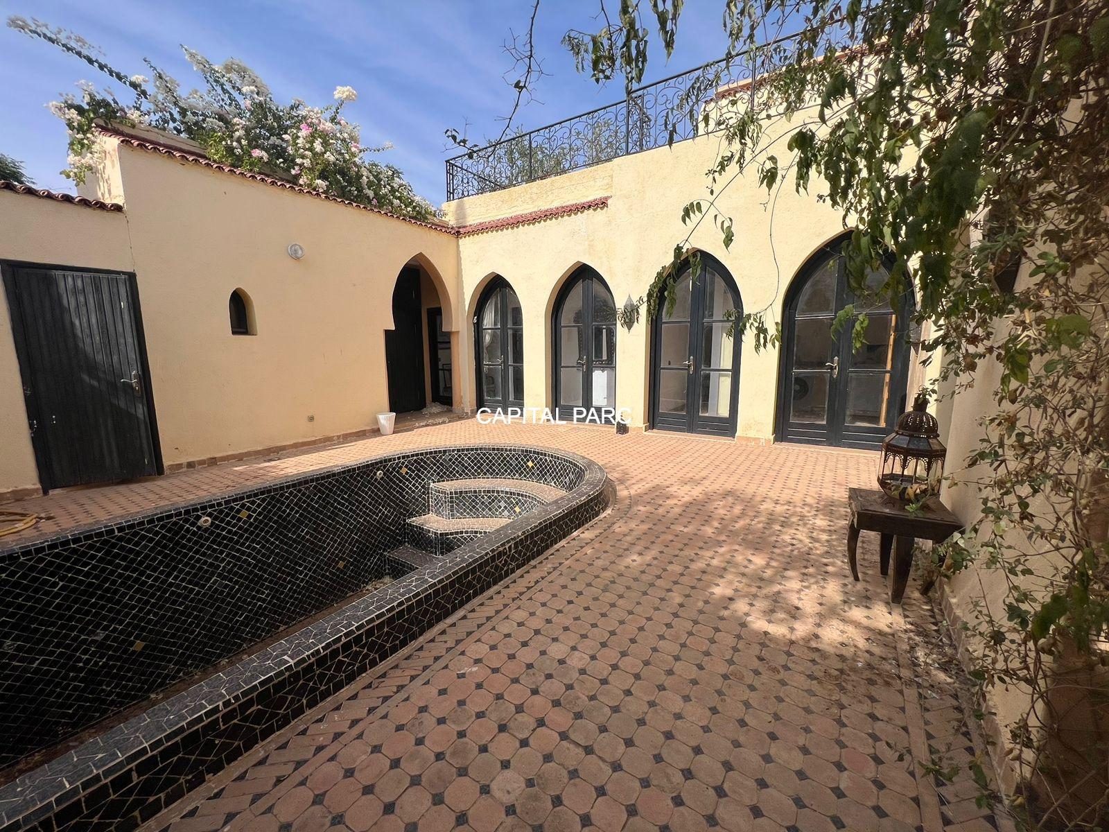 Riad 4 suites à louer, 300 m², Palmeraie Marrakech — Riad, Marrakech
