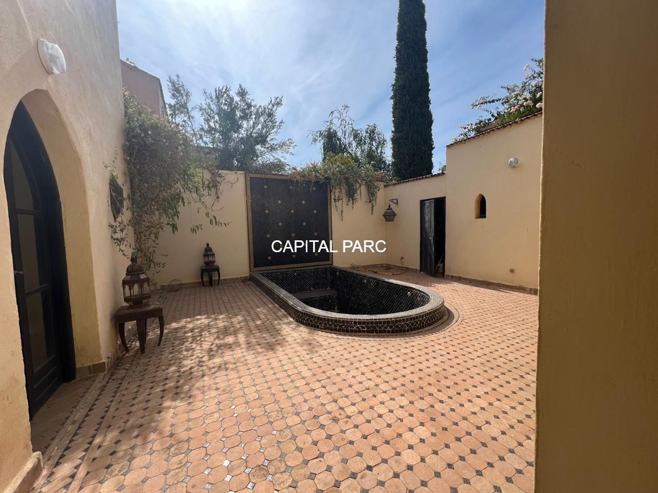 Riad 4 suites à louer, 300 m², Palmeraie Marrakech — miniature 7