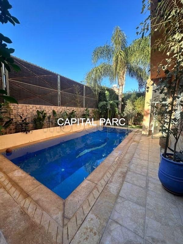Villa meublée 275 m² 4 ch. à louer Targa, Marrakech — miniature 2