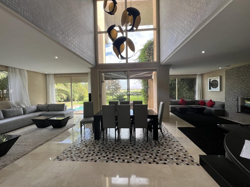 Villa meublée 500 m² à louer front golf, Tahanaoute, Marrakech — photo 10
