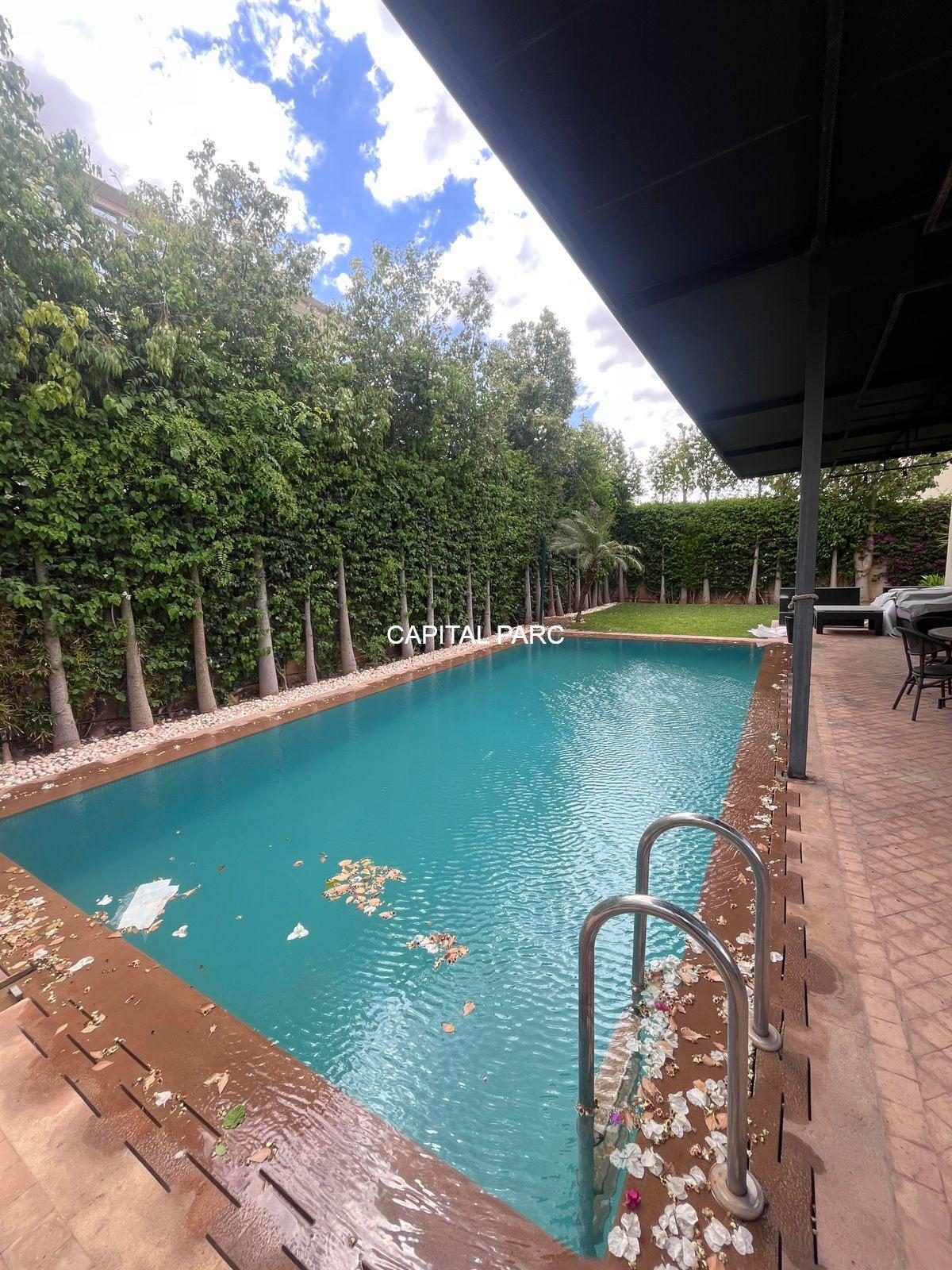 Villa meublée 3 ch. 140 m² à louer Targa, Marrakech — Villa, Marrakech