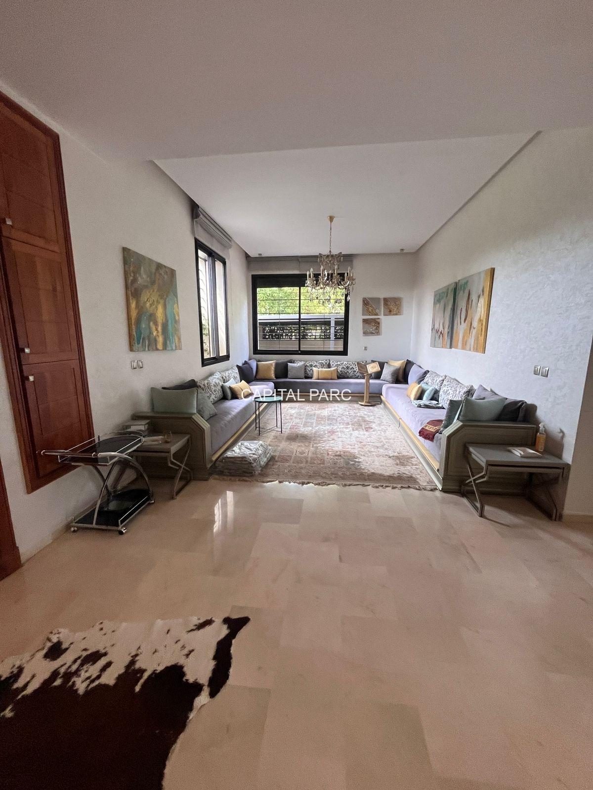 Villa meublée 3 ch. 140 m² à louer Targa, Marrakech — miniature 11