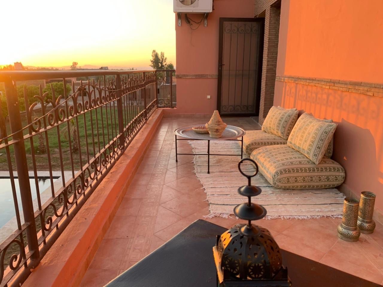 Maison meublée 4 ch. à louer, 400 m², Route de Fès, Marrakech — miniature 17