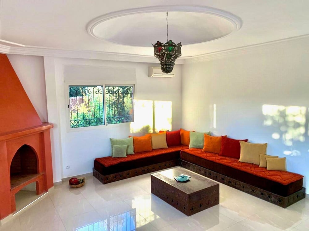 Maison meublée 4 ch. à louer, 400 m², Route de Fès, Marrakech — photo 3