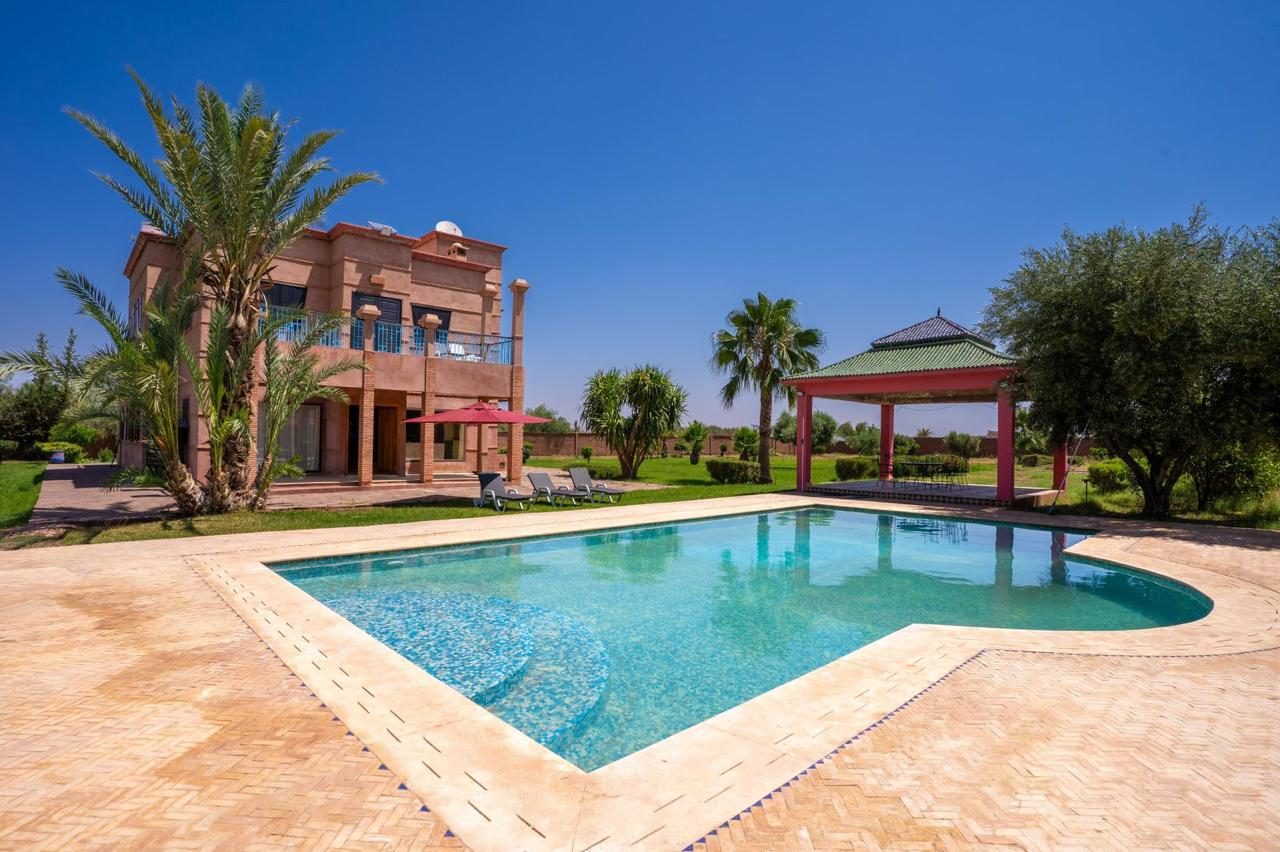 Maison meublée 600 m² à louer, Route de Fès, Marrakech — Maison, Marrakech
