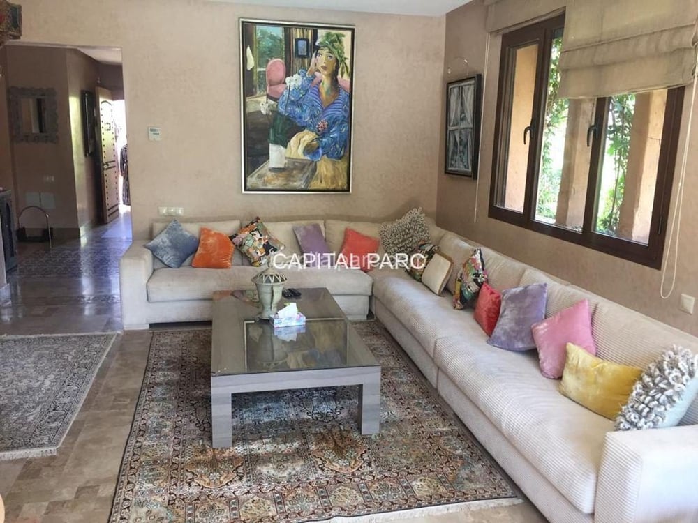 Villa meublée 3 ch. à louer, 300 m², Tasoultante, Marrakech — photo 2