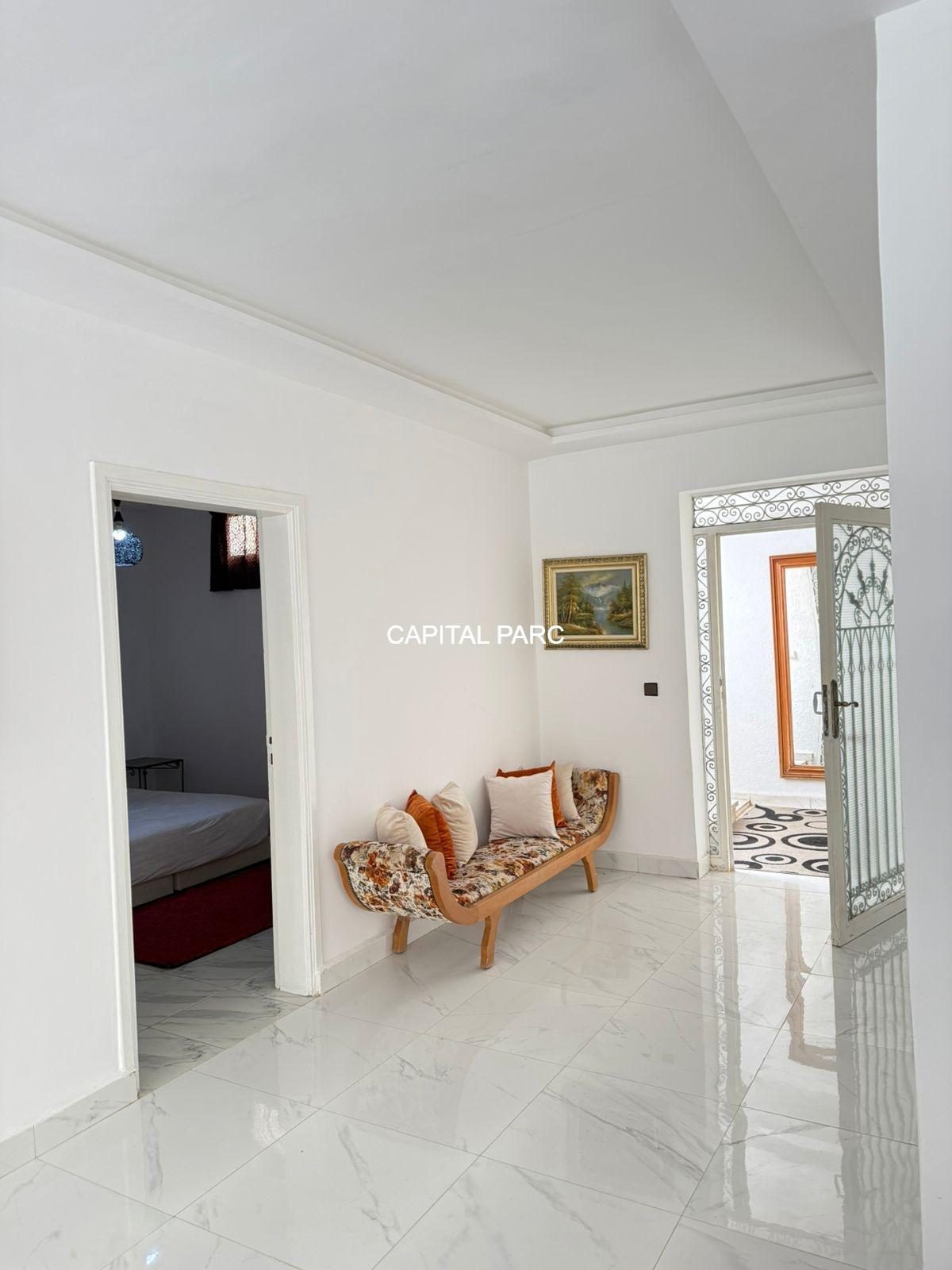 Villa meublée RDC 140 m² 2 ch. à louer Targa, Marrakech — miniature 7