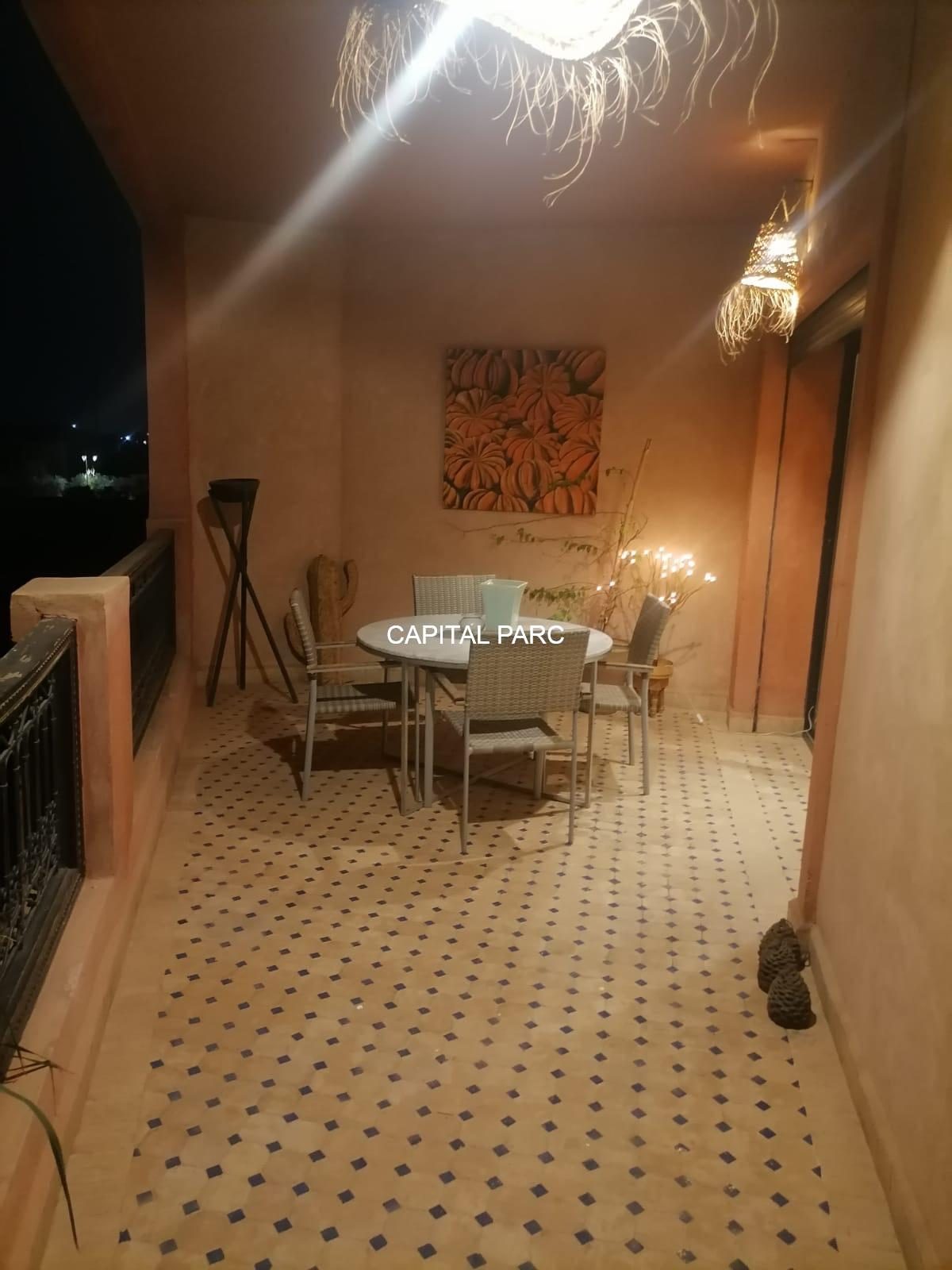 Appartement meublé 100 m² à louer, Hivernage, Marrakech — miniature 8