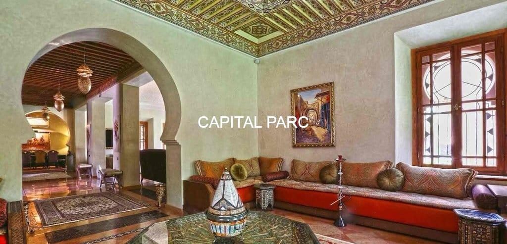 Villa de luxe 1000 m² à louer, Palmeraie Marrakech — miniature 2