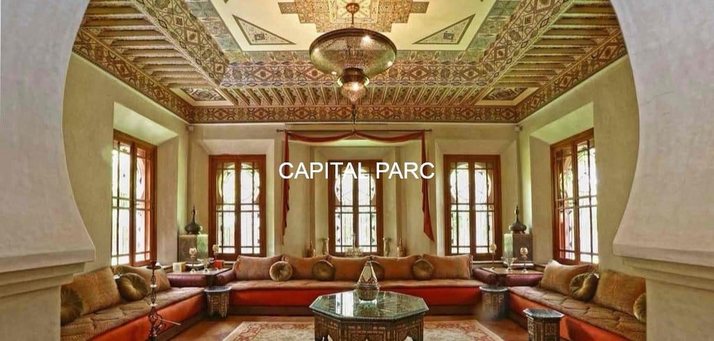 Villa de luxe 1000 m² à louer, Palmeraie Marrakech — miniature 5