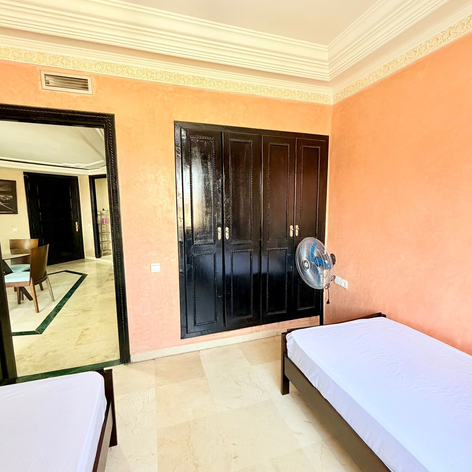 Appartement meublé 2 ch. avec piscine à louer, Rte de Casablanca, Marrakech — miniature 15
