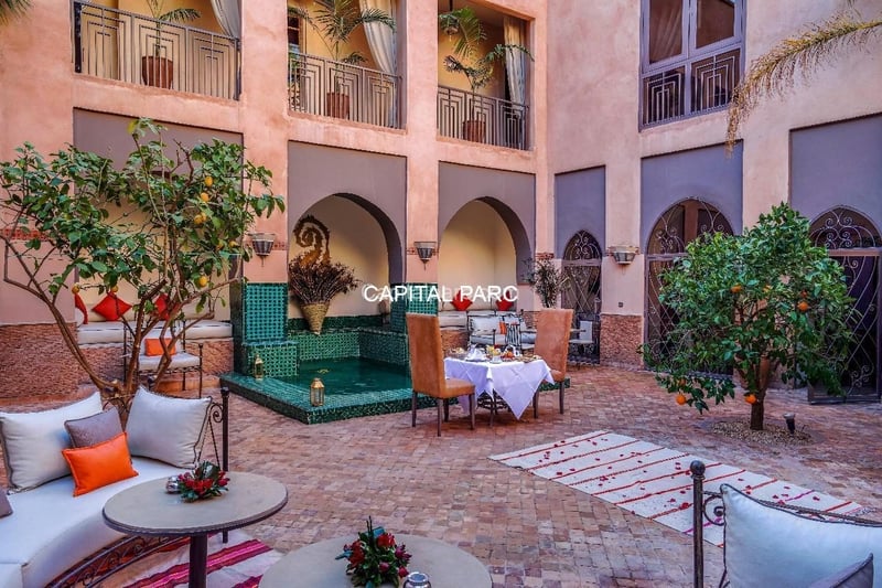 Riad 7 suites à vendre, Médina Marrakech — Riad, Marrakech
