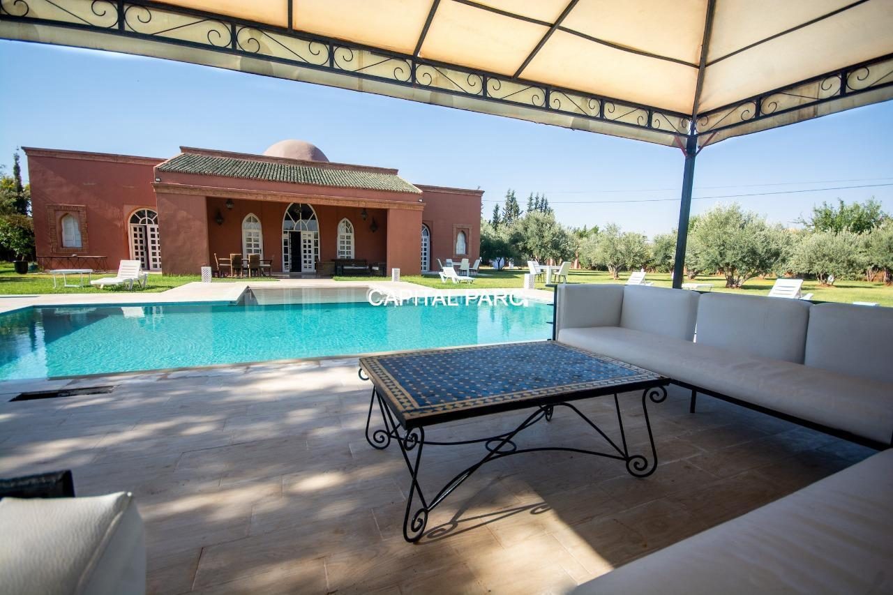 Villa meublée 350 m² à louer, campagne Marrakech — Villa meublée, Marrakech