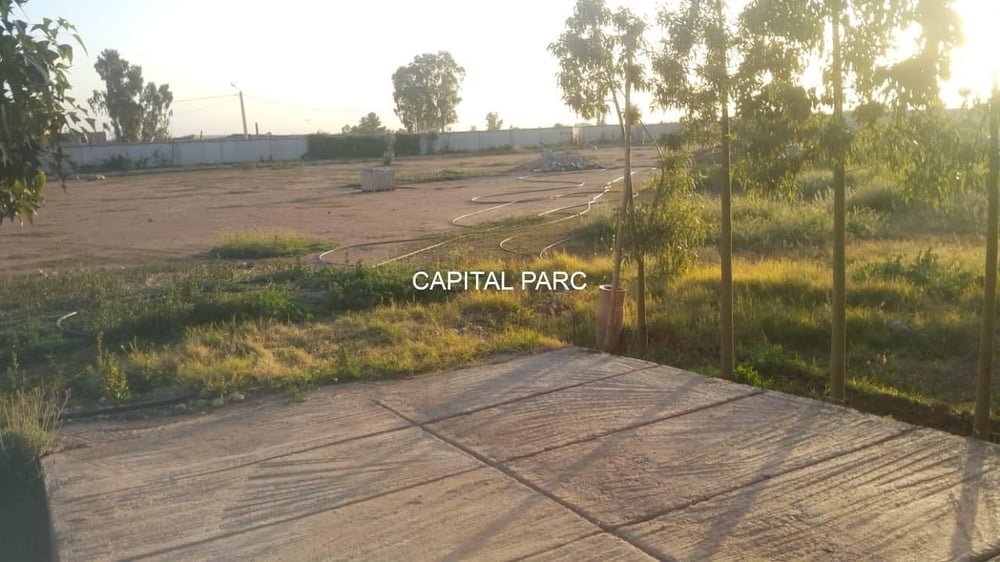 Terrain 1 ha clôturé à vendre, plan villa, Marrakech — photo 3