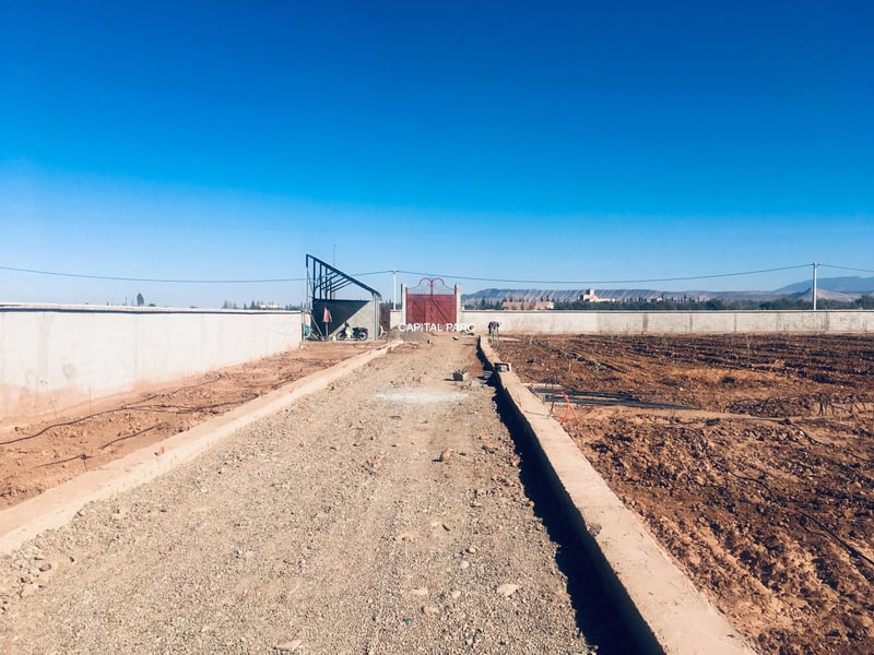 Fenced land with authorization — Terrain, Sidi Abdellah Ghiat