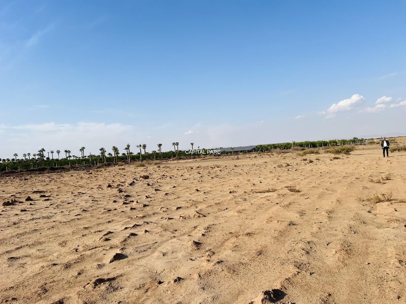 Terrain 2500 m² à vendre Route Ouarzazate, Marrakech — Terrain, Marrakech