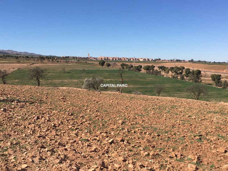 Terrain à vendre à Tahanaoute avec vue sur Marrakech — Terrain, Tahanaoute