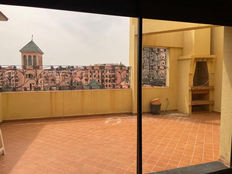 Appartement 3 ch. à vendre, 171 m², dernier étage, Guéliz, Marrakech — Appartement, Marrakech