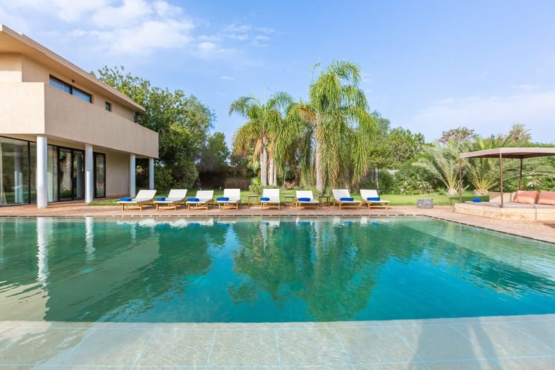 Palais 10 ch. 1000 m² à vendre Palmeraie, Marrakech — Maison, Marrakech