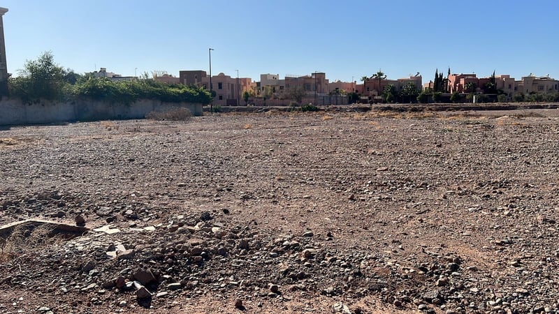 For Sale / Purchase: Building plot, Azli, Marrakech — Terrain zone immeuble, Marrakech
