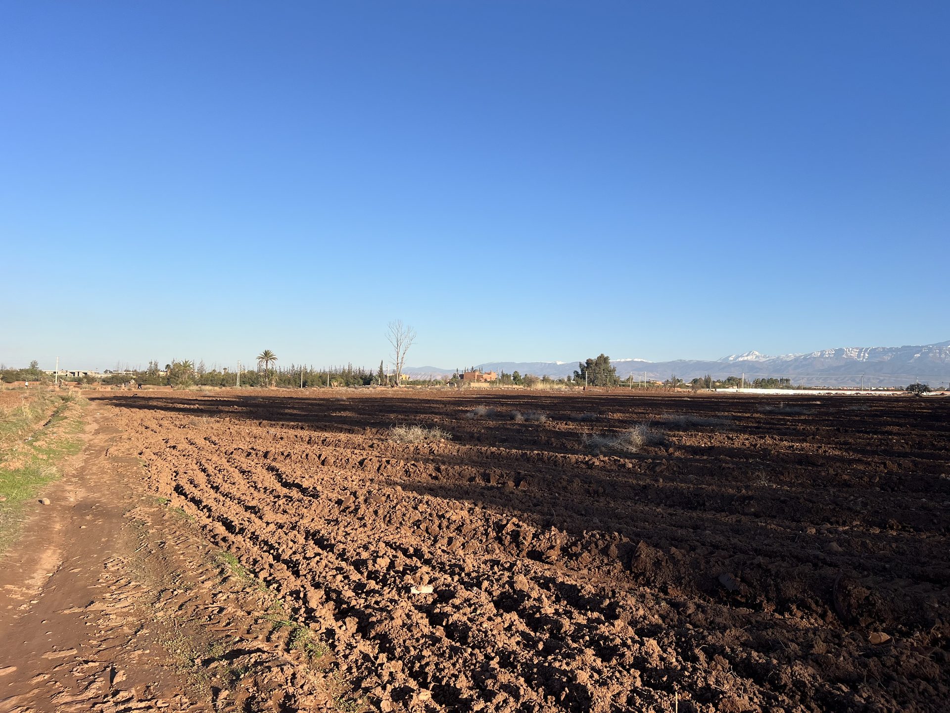 Terrain à vendre 4,7 ha zone villa SD1, route Ourika, Marrakech — miniature 3