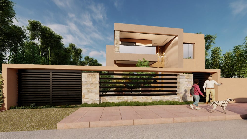 Villa semi-finie 500 m² à vendre, Route Ouarzazate, Marrakech — photo 3
