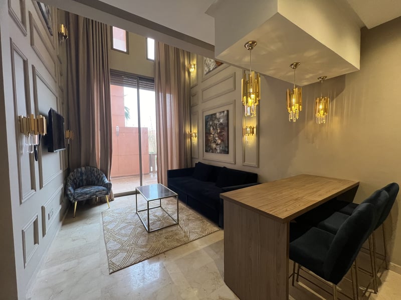 Appartement duplex 50 m² avec piscine à vendre, Route de Casablanca, Marrakech — Appartement, Marrakech