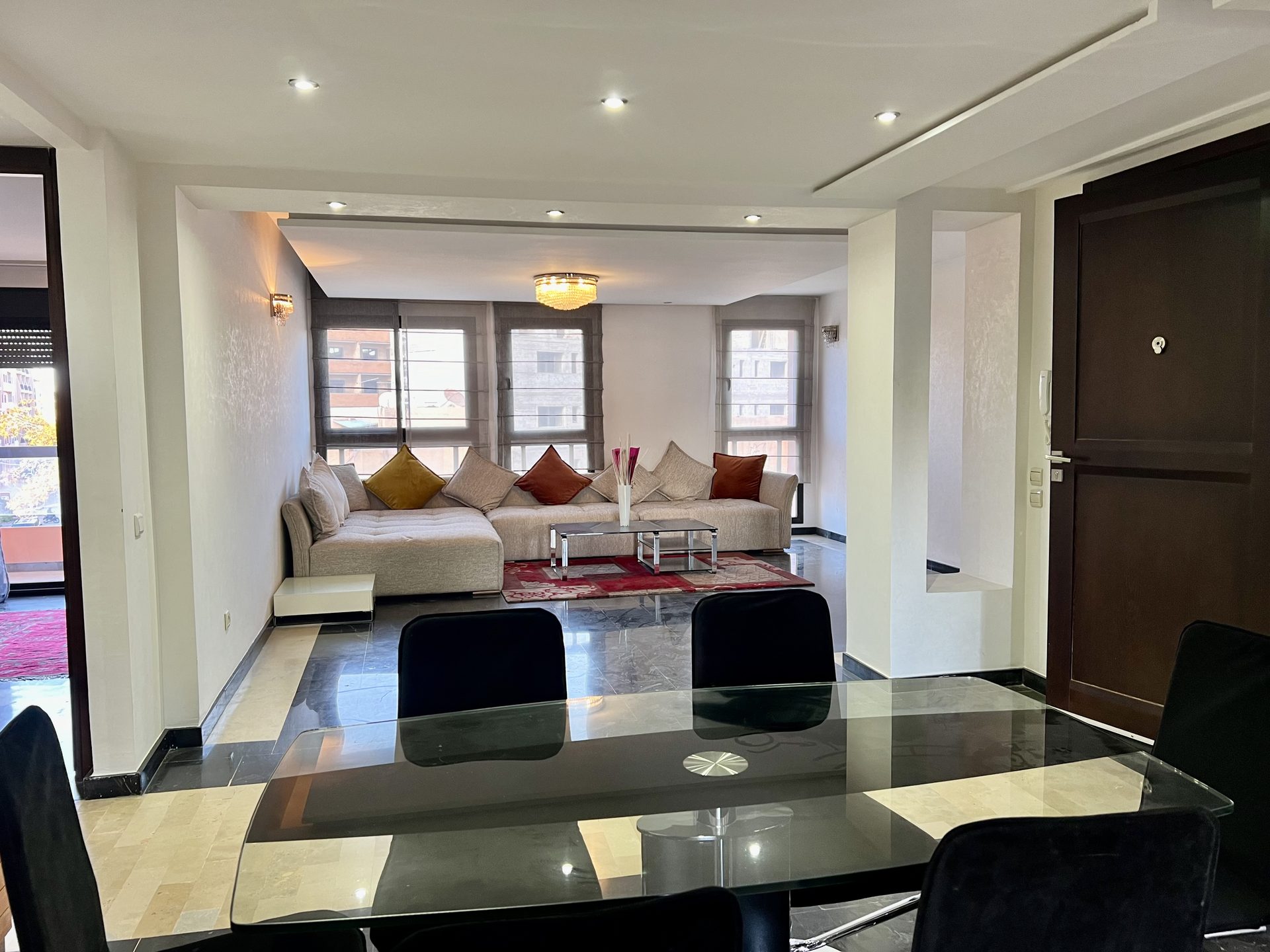 Appartement meublé 113 m² à vendre Hivernage, Marrakech — miniature 2