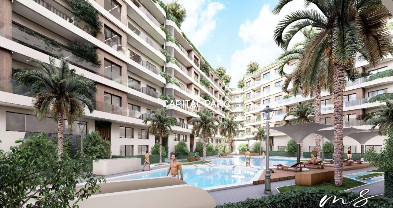 Appartement R+5 avec piscine à vendre, centre Marrakech — Appartement, Marrakech