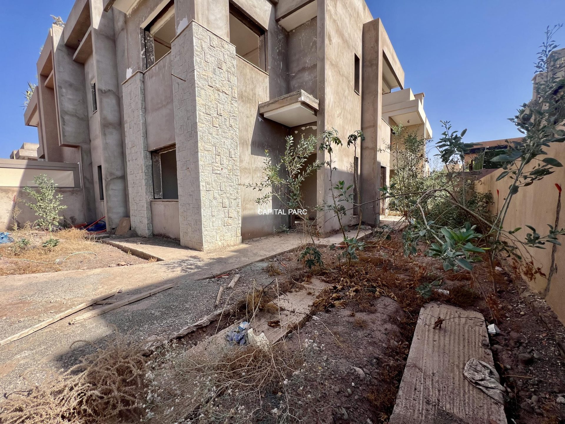 Villa semi-finie à vendre, 4 ch., Tasoultante, Marrakech — Villa, Amizmiz