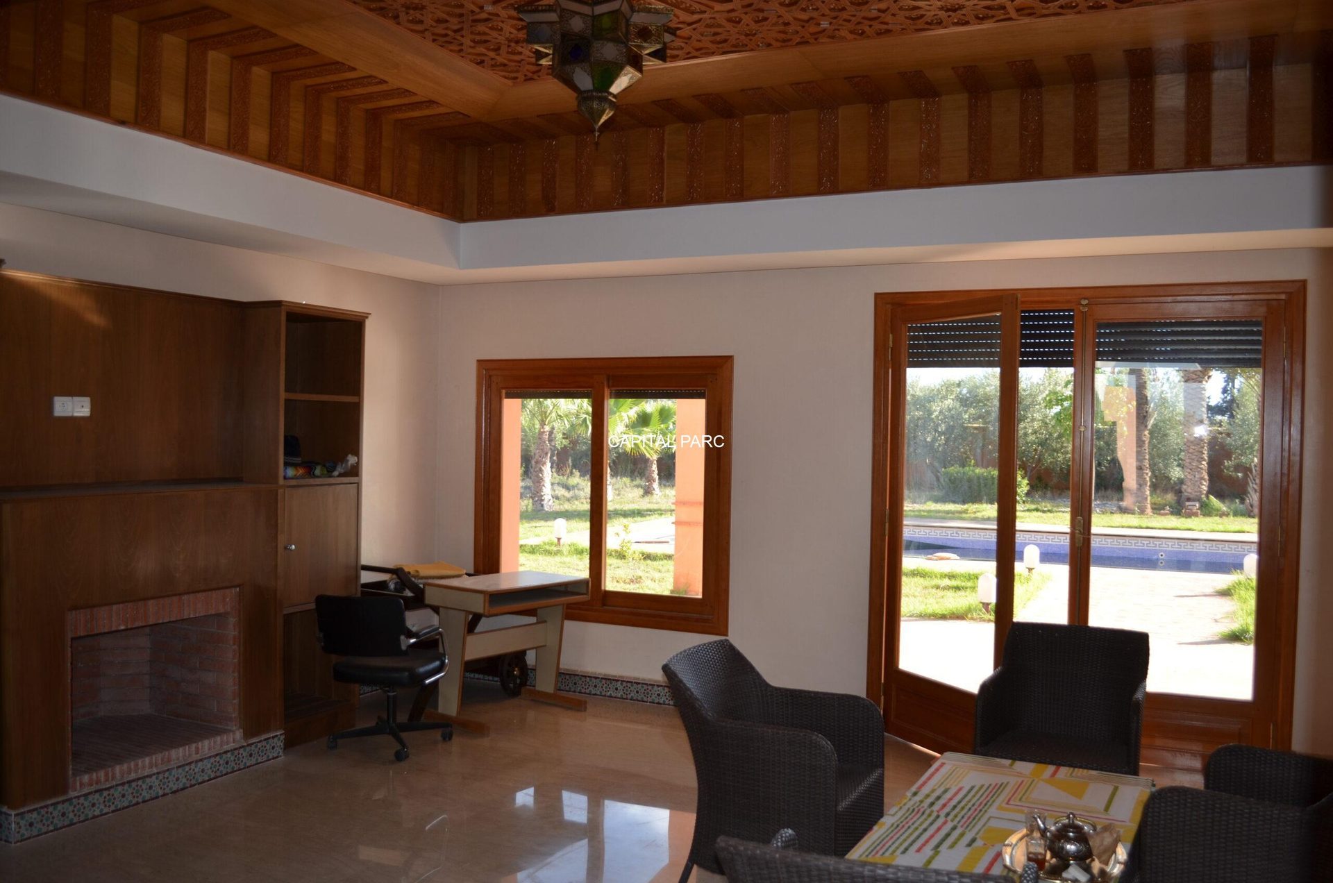 Villa 4 ch. à vendre, 1 ha, Route de l'Ourika, Marrakech — miniature 7