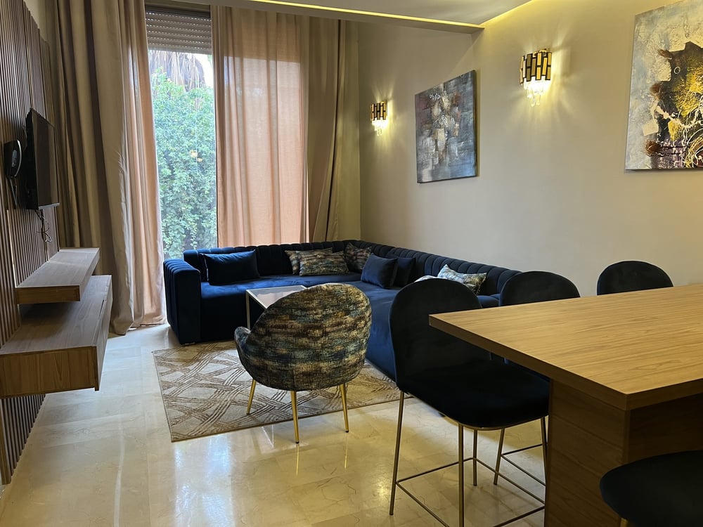 Duplex 82 m² à vendre, 2 ch., résid. piscine, Rte Casablanca, Marrakech — photo 3