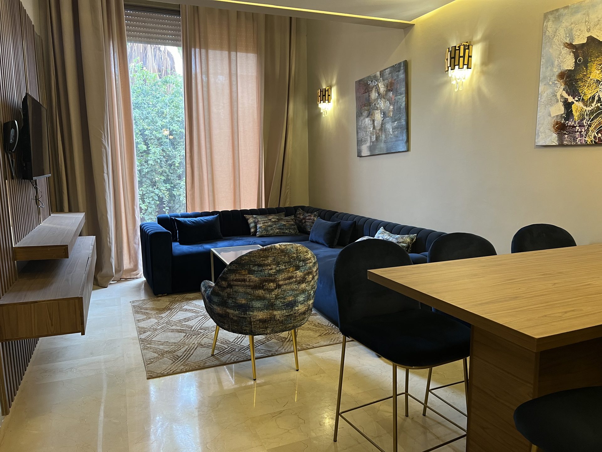 Duplex 82 m² à vendre, 2 ch., résid. piscine, Rte Casablanca, Marrakech — miniature 3