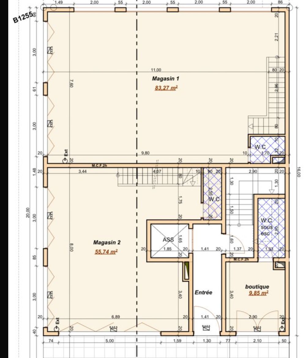 Local commercial 532,65 m² à vendre Izdihar, Marrakech — miniature 5