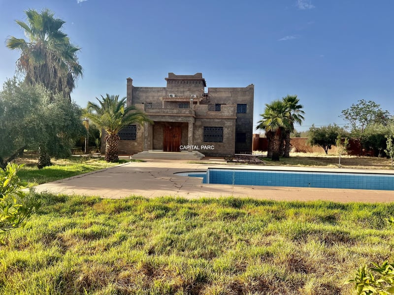 Maison 230 m² à vendre, 1 ha de parc, Marrakech — Maison, Marrakech