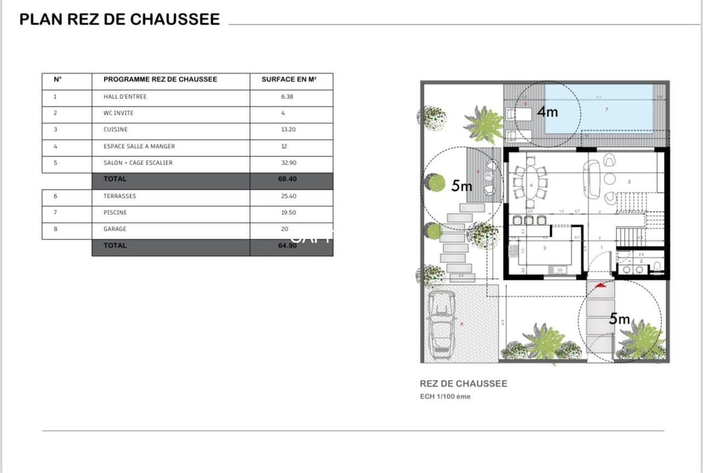 Villa 257 m² à vendre, 3 ch., Tahanaoute, Argan Golf — photo 4