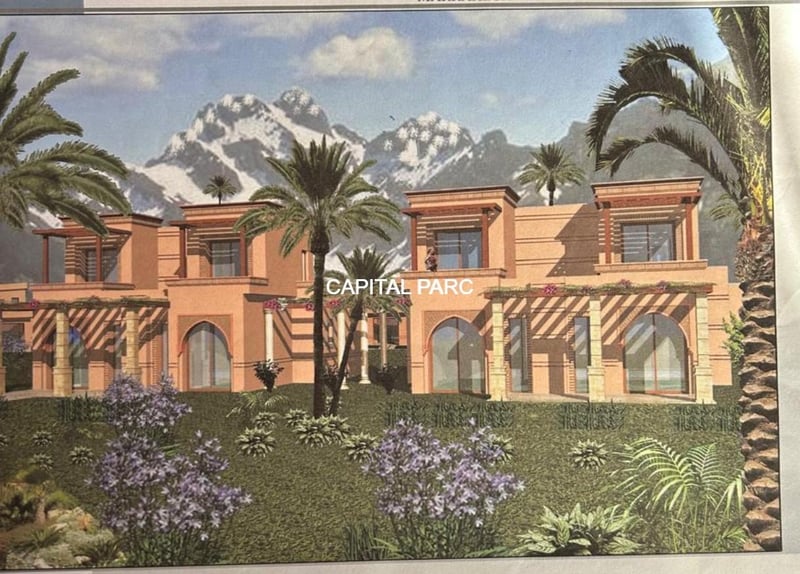 Terrain projet villas 3, 6 ha à vendre Route de Fès, Marrakech — Terrain, Marrakech