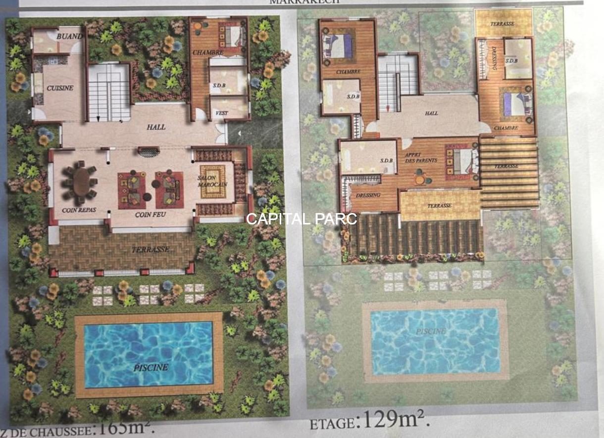 Terrain projet villas 3,6 ha à vendre Route de Fès, Marrakech — miniature 5