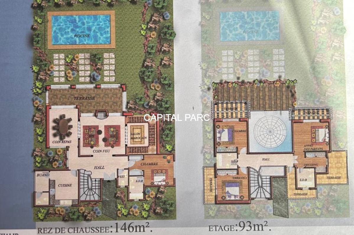 Terrain projet villas 3,6 ha à vendre Route de Fès, Marrakech — miniature 6