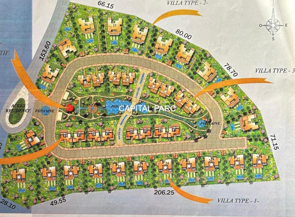 Terrain projet villas 3,6 ha à vendre Route de Fès, Marrakech — miniature 7