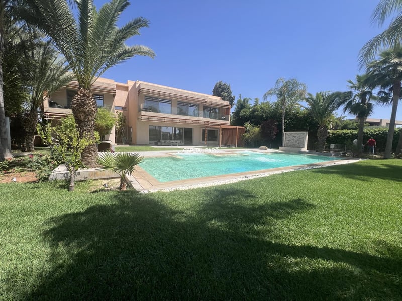 For Sale: Sumptuous Golf Front Palace — Villa, Marrakech