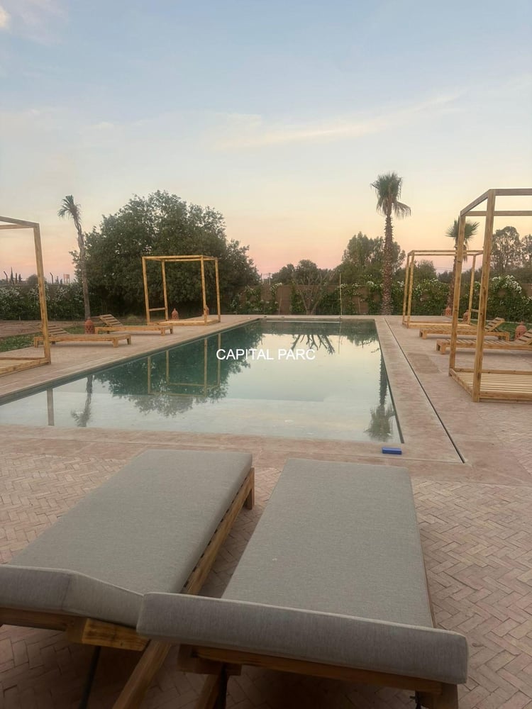 Villa moderne 250 m² à vendre, 5,5 ha, Route Ourika Marrakech — photo 9